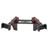 2022 Ford Super Duty (Compatible With 12” Screen ONLY) Tackform Fast Track Dash Bracket With Dual 20LITE Phone Mounts - Xtrusion Overland