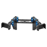 2022 Ford Super Duty (Compatible With 12” Screen ONLY) Tackform Fast Track Dash Bracket With Dual 20LITE Phone Mounts - Xtrusion Overland
