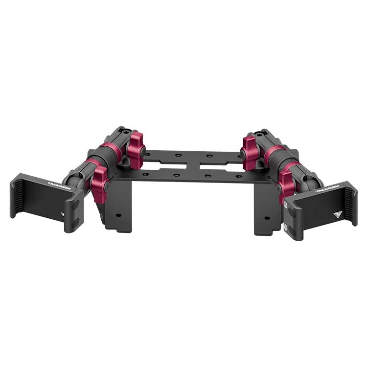 2022 Ford Super Duty (Compatible With 12” Screen ONLY) Tackform Fast Track Dash Bracket With Dual 20LITE Phone Mounts - Xtrusion Overland