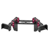 2022 Ford Super Duty (Compatible With 12” Screen ONLY) Tackform Fast Track Dash Bracket With Dual 20LITE Phone Mounts - Xtrusion Overland