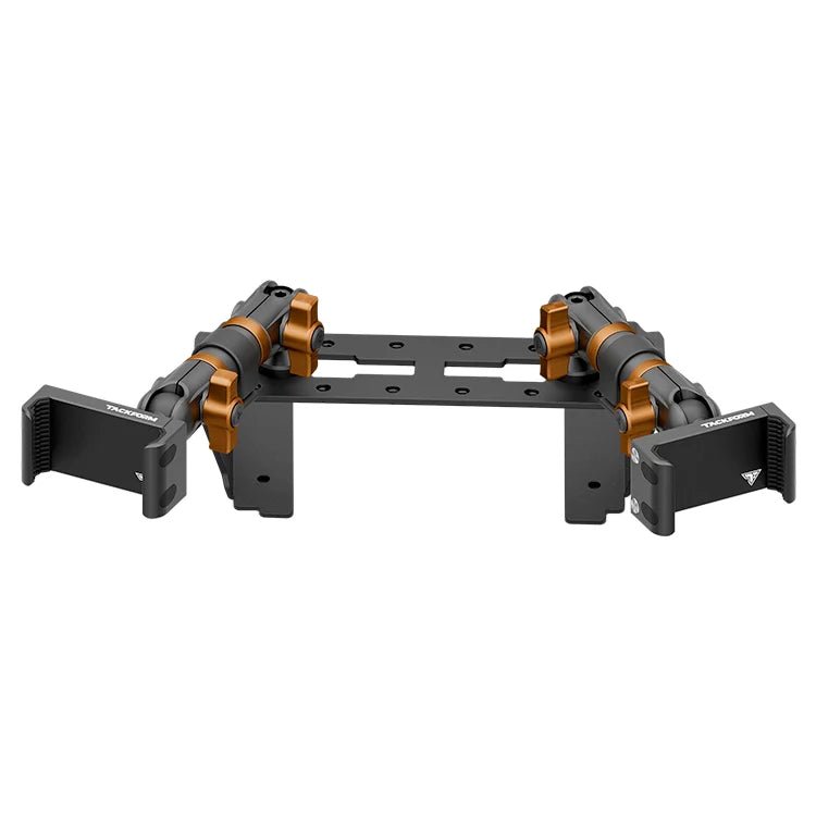 2022 Ford Super Duty (Compatible With 12” Screen ONLY) Tackform Fast Track Dash Bracket With Dual 20LITE Phone Mounts - Xtrusion Overland