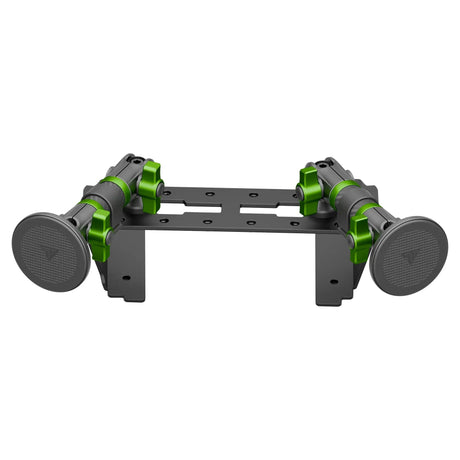 2022 Ford Super Duty (Compatible With 12” Screen ONLY) Tackform Fast Track Dash Bracket With Dual MagSafe Phone Mounts - Xtrusion Overland