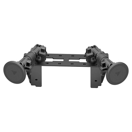 2022 Ford Super Duty (Compatible With 12” Screen ONLY) Tackform Fast Track Dash Bracket With Dual MagSafe Phone Mounts - Xtrusion Overland