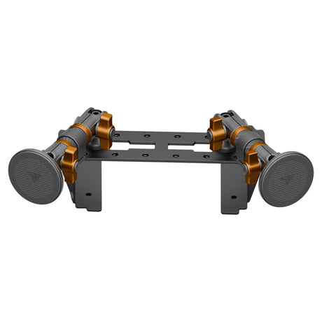 2022 Ford Super Duty (Compatible With 12” Screen ONLY) Tackform Fast Track Dash Bracket With Dual MagSafe Phone Mounts - Xtrusion Overland