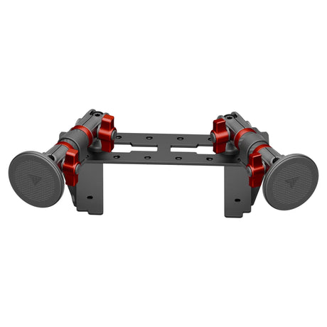 2022 Ford Super Duty (Compatible With 12” Screen ONLY) Tackform Fast Track Dash Bracket With Dual MagSafe Phone Mounts - Xtrusion Overland