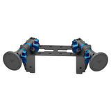 2022 Ford Super Duty (Compatible With 12” Screen ONLY) Tackform Fast Track Dash Bracket With Dual MagSafe Phone Mounts - Xtrusion Overland