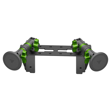 2022 Ford Super Duty (Compatible With 12” Screen ONLY) Tackform Fast Track Dash Bracket With Dual MagSafe Phone Mounts - Xtrusion Overland