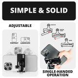 2022+ Toyota Tundra & 2023+ Toyota Sequoia Tackform Slim Track Dash Bracket With 20LITE Phone Mount - Xtrusion Overland