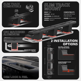2022+ Toyota Tundra & 2023+ Toyota Sequoia Tackform Slim Track - Xtrusion Overland