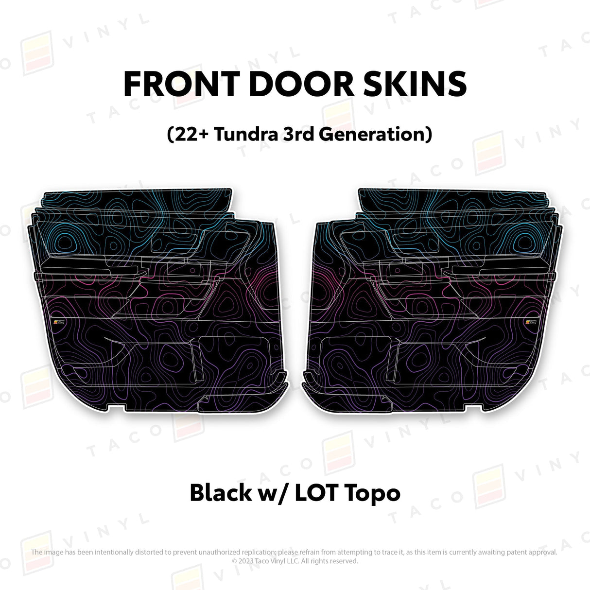 2022+ Tundra Door Skins - Xtrusion Overland