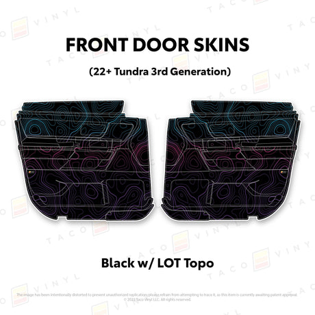 2022+ Tundra Door Skins - Xtrusion Overland