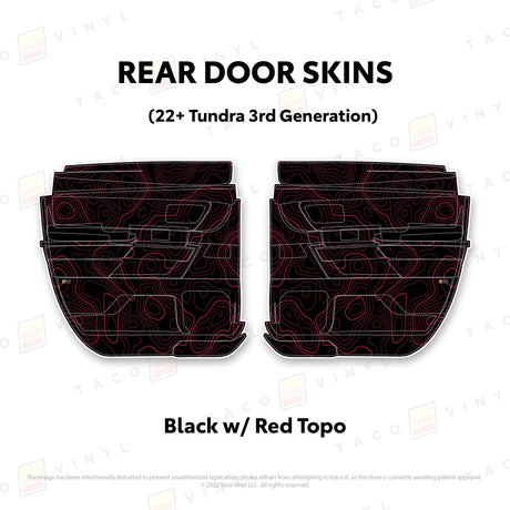 2022+ Tundra Door Skins - Xtrusion Overland