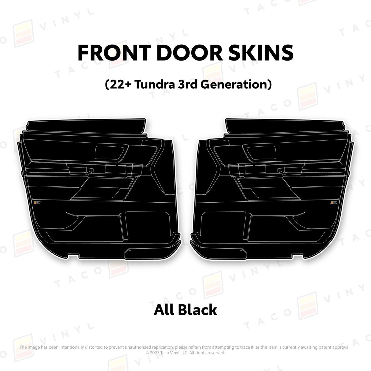 2022+ Tundra Door Skins - Xtrusion Overland