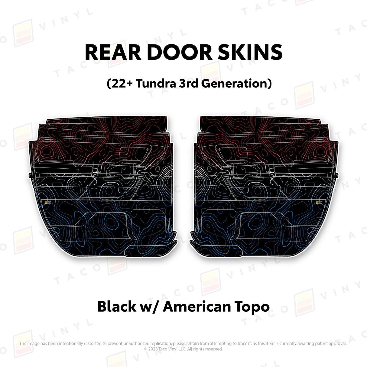2022+ Tundra Door Skins - Xtrusion Overland