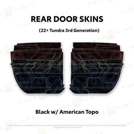 2022+ Tundra Door Skins - Xtrusion Overland