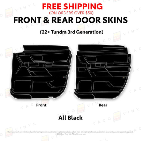 2022+ Tundra Door Skins - Xtrusion Overland