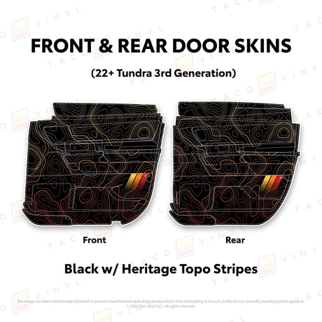 2022+ Tundra Door Skins - Xtrusion Overland