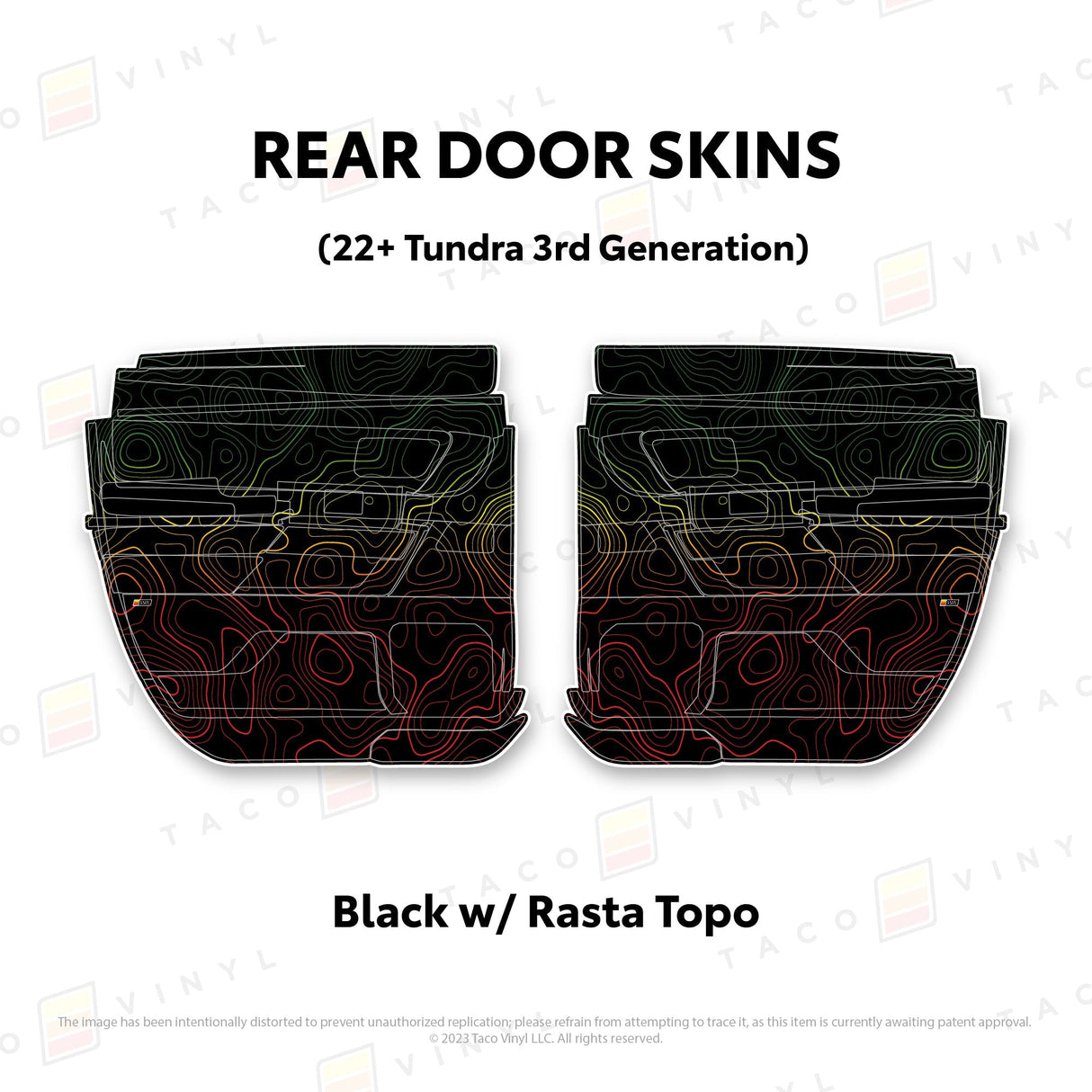 2022+ Tundra Door Skins - Xtrusion Overland