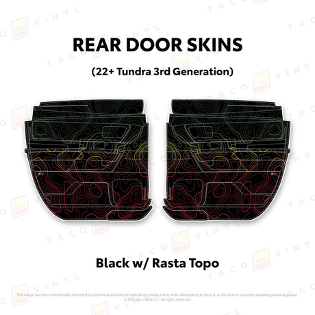 2022+ Tundra Door Skins - Xtrusion Overland