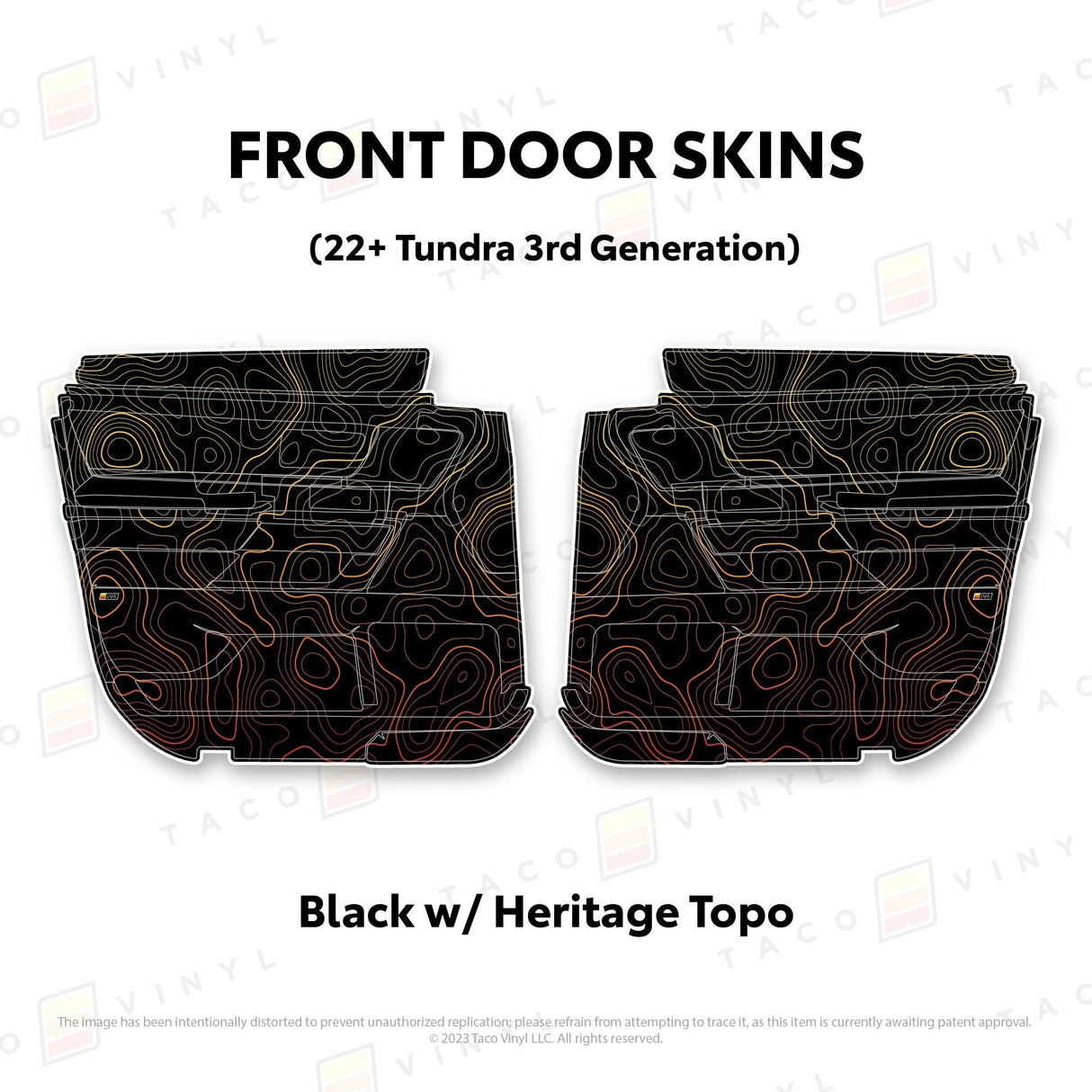 2022+ Tundra Door Skins - Xtrusion Overland