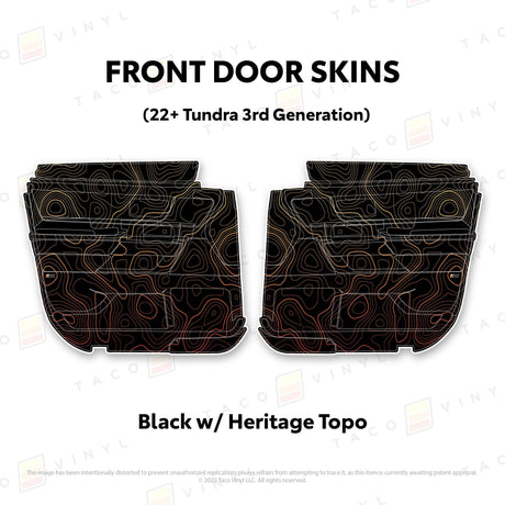 2022+ Tundra Door Skins - Xtrusion Overland