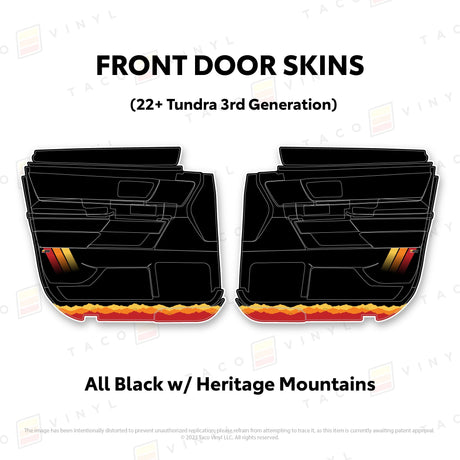 2022+ Tundra Door Skins - Xtrusion Overland