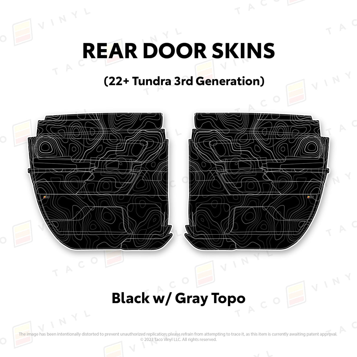 2022+ Tundra Door Skins - Xtrusion Overland