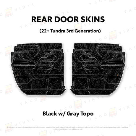 2022+ Tundra Door Skins - Xtrusion Overland