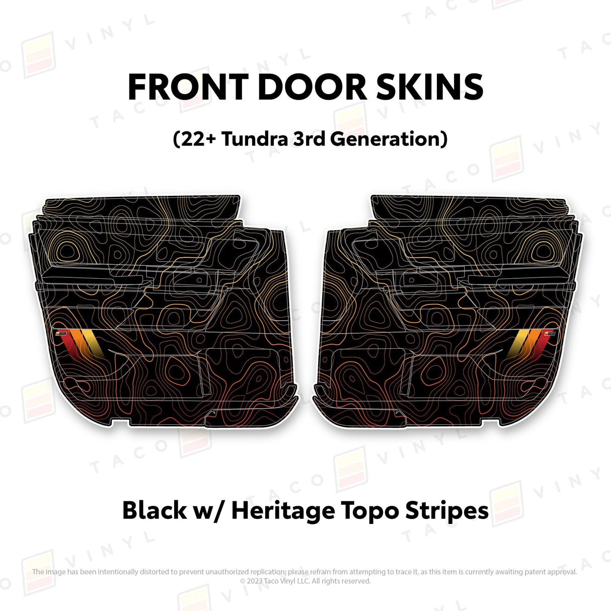 2022+ Tundra Door Skins - Xtrusion Overland