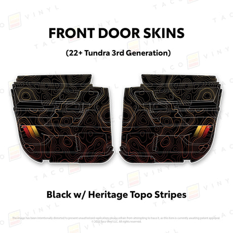 2022+ Tundra Door Skins - Xtrusion Overland