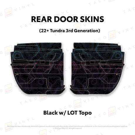 2022+ Tundra Door Skins - Xtrusion Overland