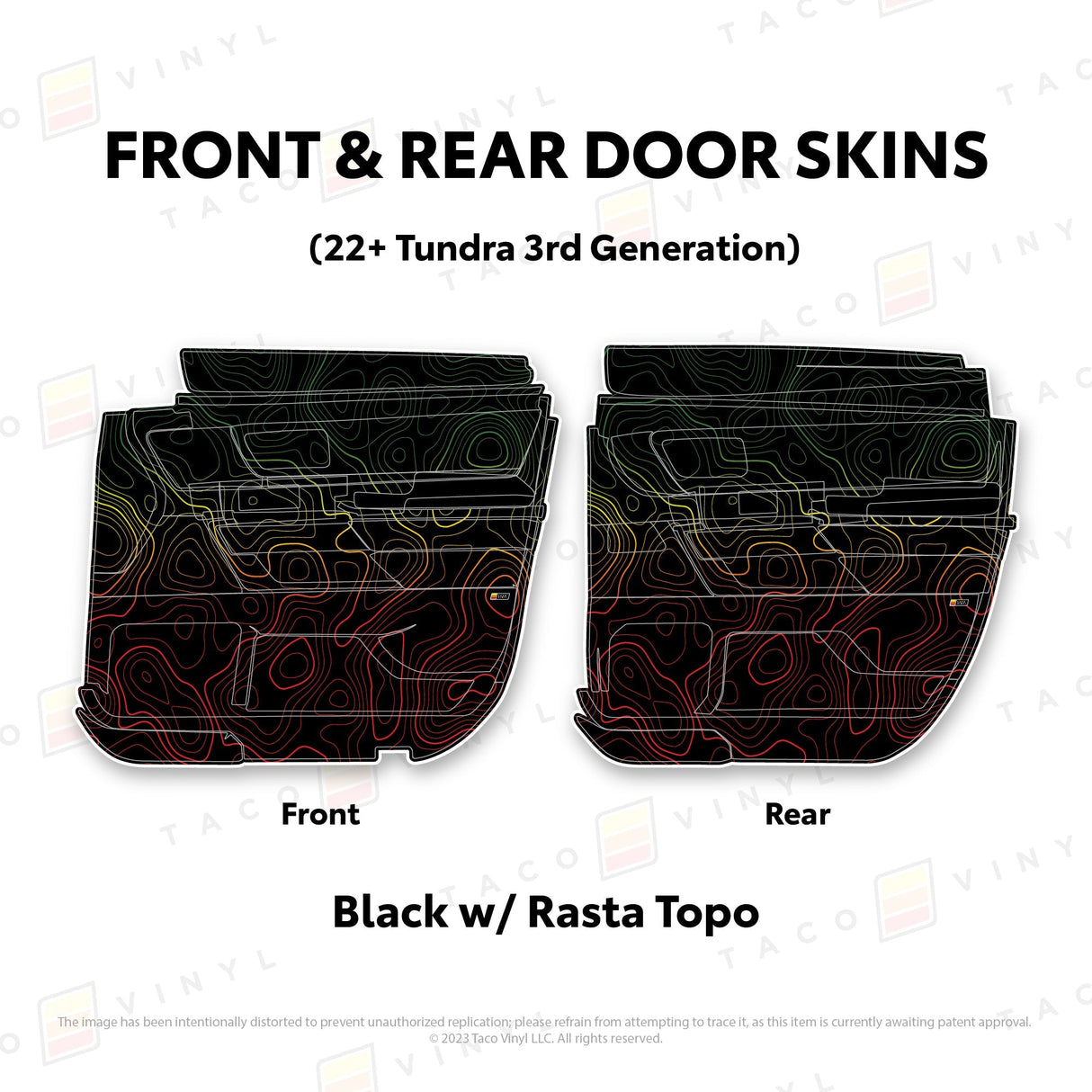 2022+ Tundra Door Skins - Xtrusion Overland