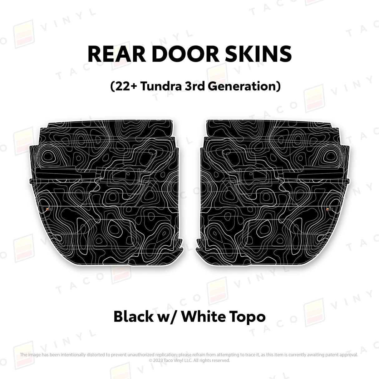 2022+ Tundra Door Skins - Xtrusion Overland
