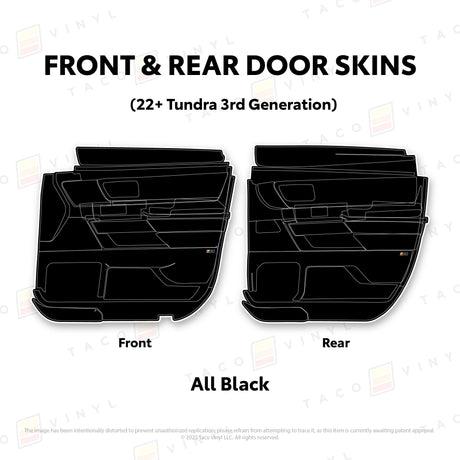 2022+ Tundra Door Skins - Xtrusion Overland