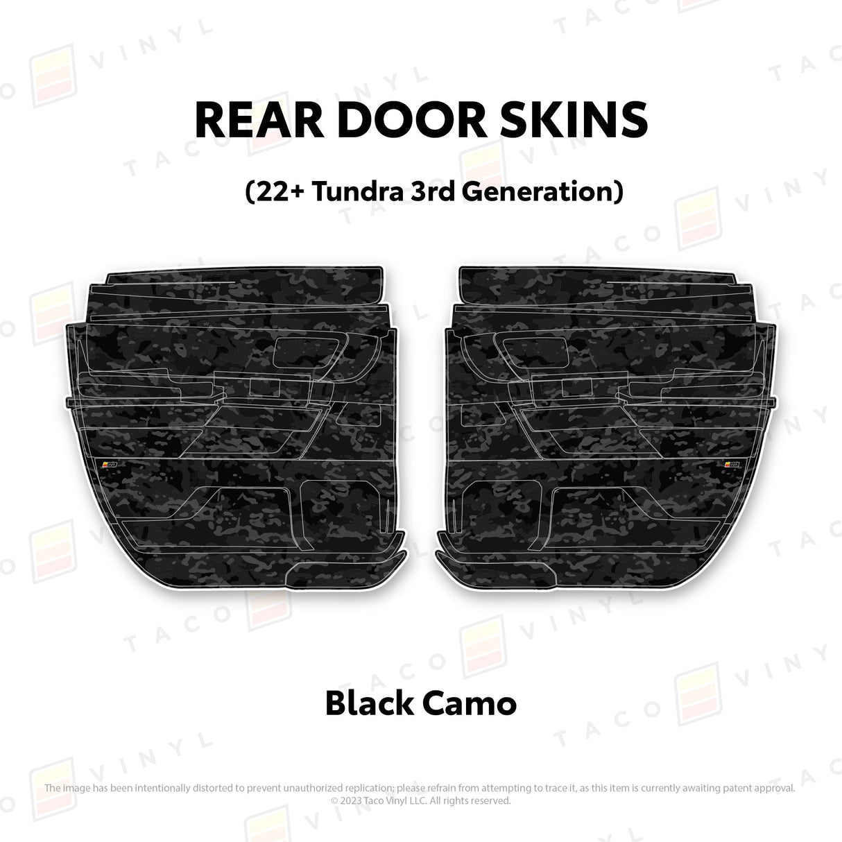 2022+ Tundra Door Skins - Xtrusion Overland