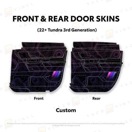 2022+ Tundra Door Skins - Xtrusion Overland