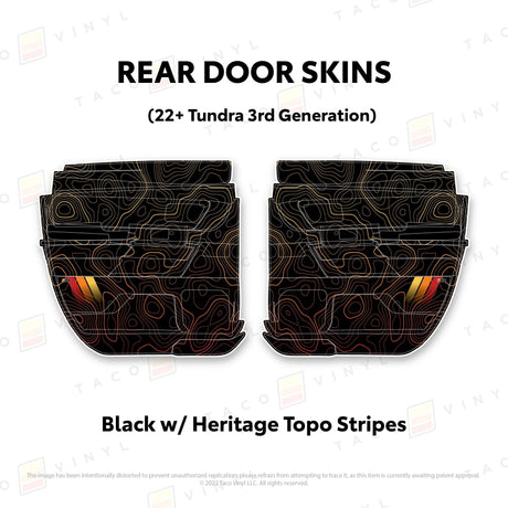 2022+ Tundra Door Skins - Xtrusion Overland