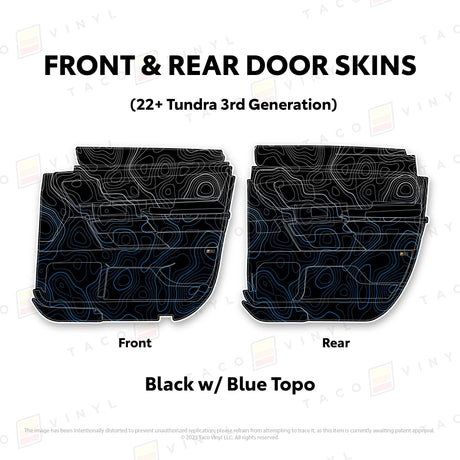 2022+ Tundra Door Skins - Xtrusion Overland