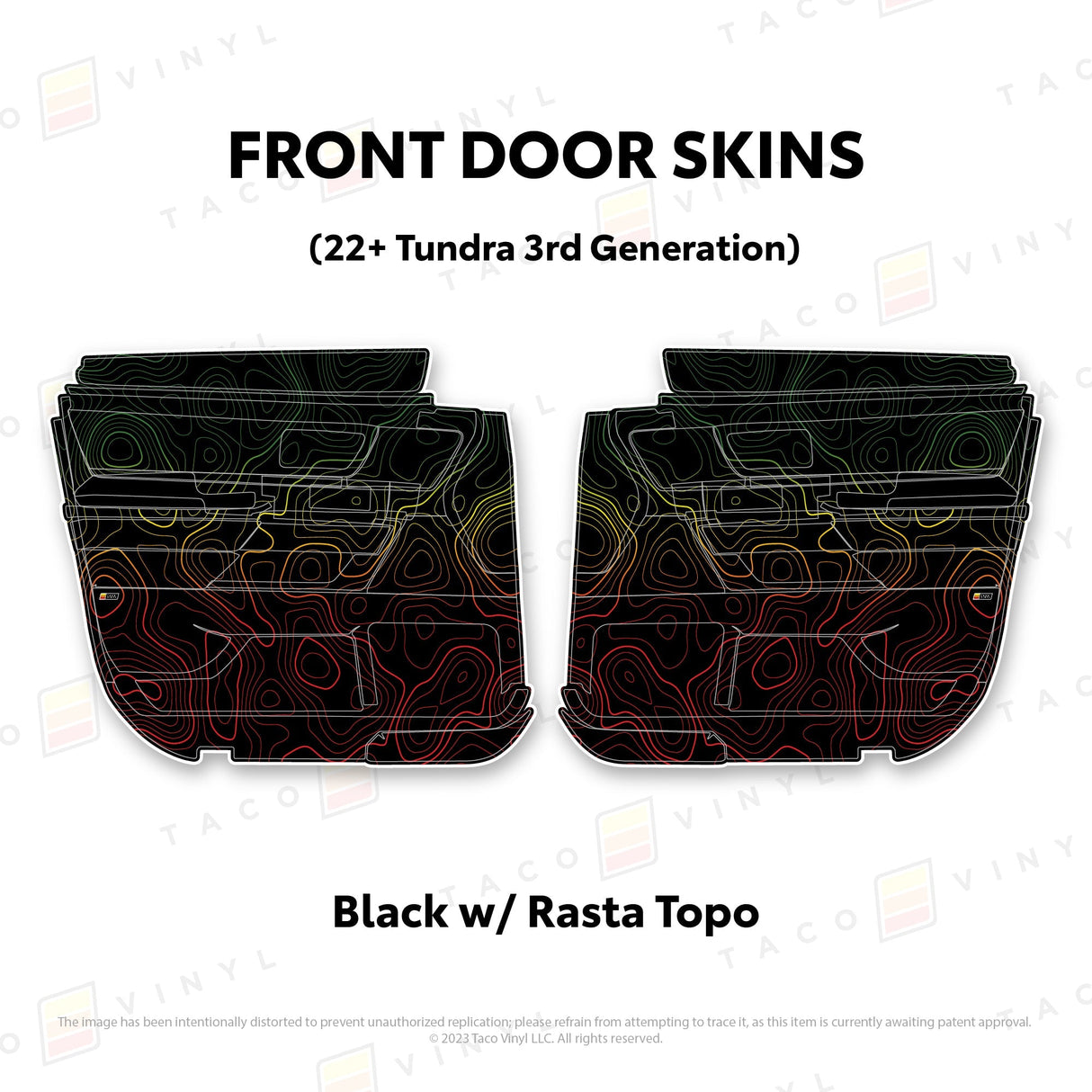 2022+ Tundra Door Skins - Xtrusion Overland
