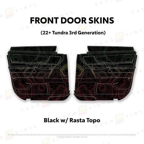 2022+ Tundra Door Skins - Xtrusion Overland