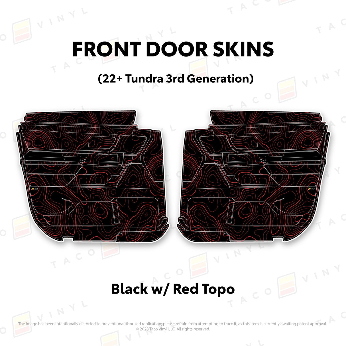 2022+ Tundra Door Skins - Xtrusion Overland