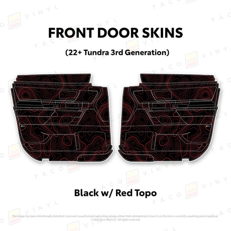 2022+ Tundra Door Skins - Xtrusion Overland