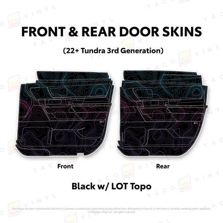 2022+ Tundra Door Skins - Xtrusion Overland