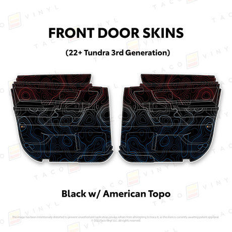 2022+ Tundra Door Skins - Xtrusion Overland