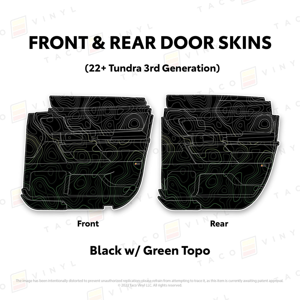 2022+ Tundra Door Skins - Xtrusion Overland