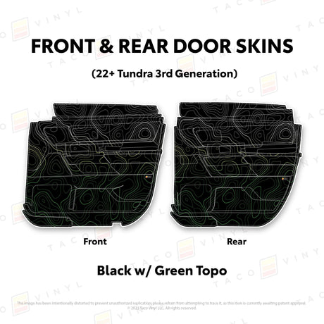 2022+ Tundra Door Skins - Xtrusion Overland