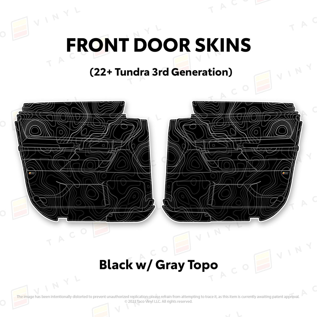 2022+ Tundra Door Skins - Xtrusion Overland