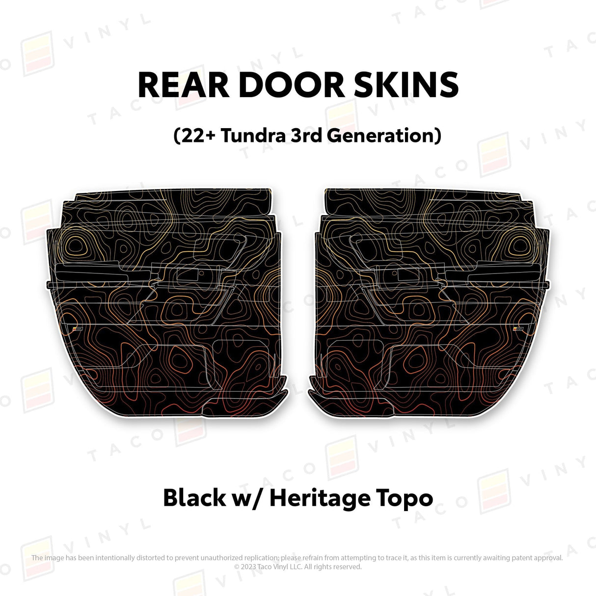 2022+ Tundra Door Skins - Xtrusion Overland