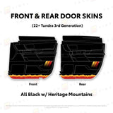 2022+ Tundra Door Skins - Xtrusion Overland