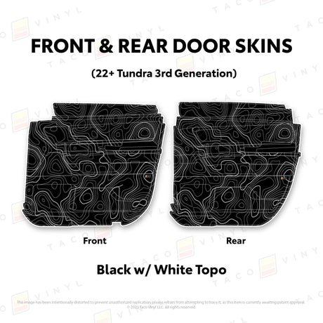 2022+ Tundra Door Skins - Xtrusion Overland